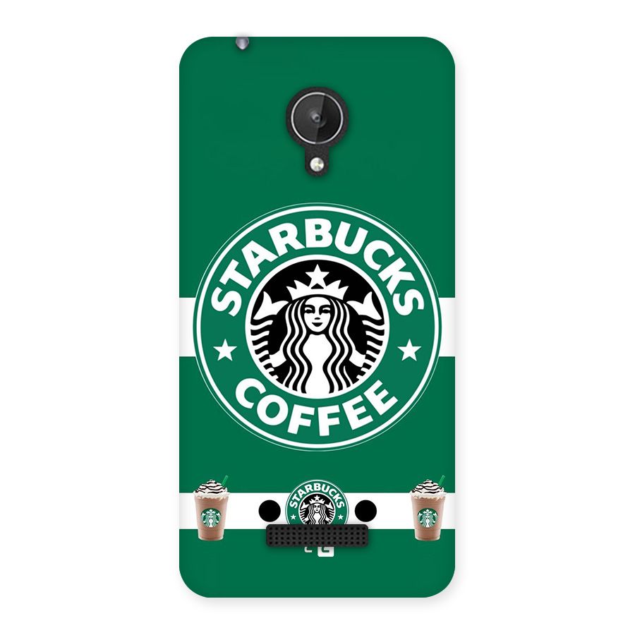 Ribbon StarBucks Back Case for Canvas Spark Q380
