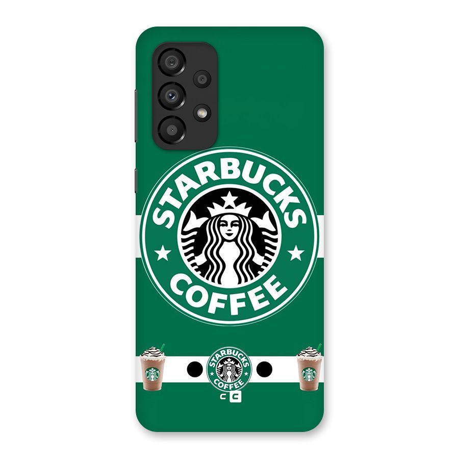 Ribbon StarBucks Glass Back Case for Galaxy A33 5G