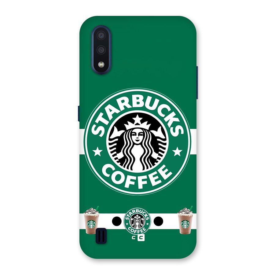 Ribbon StarBucks Back Case for Galaxy M01