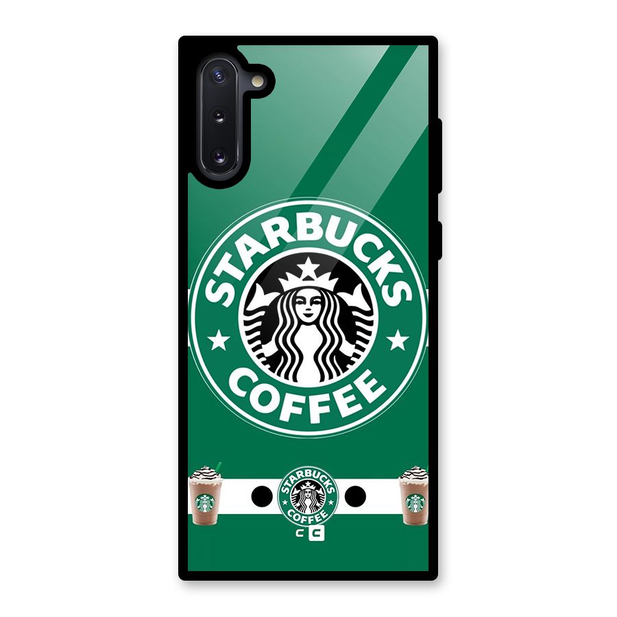 Ribbon StarBucks Glass Back Case for Galaxy Note 10