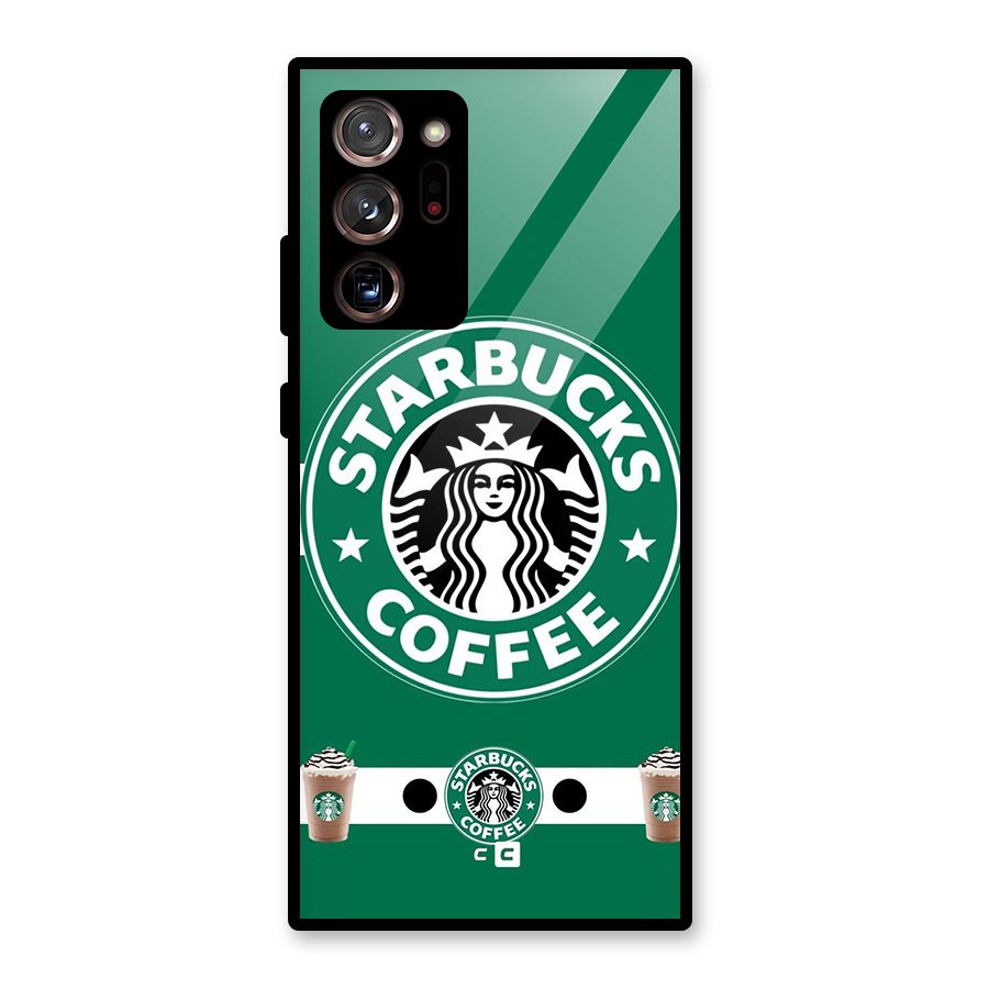 Ribbon StarBucks Glass Back Case for Galaxy Note 20 Ultra 5G