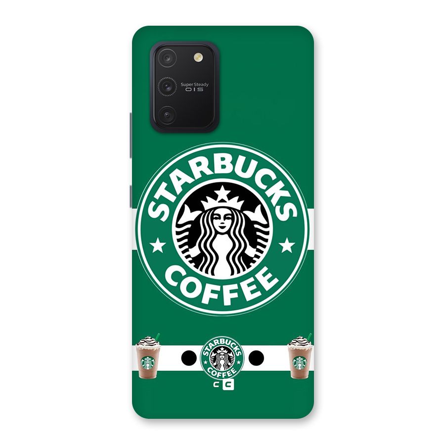Ribbon StarBucks Glass Back Case for Galaxy S10 Lite