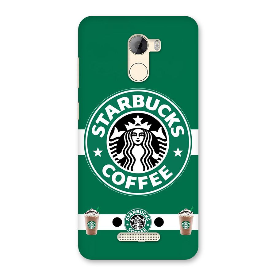 Ribbon StarBucks Back Case for Gionee A1 LIte