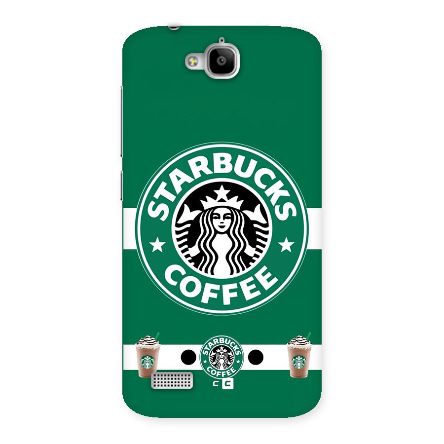 Ribbon StarBucks Back Case for Honor Holly