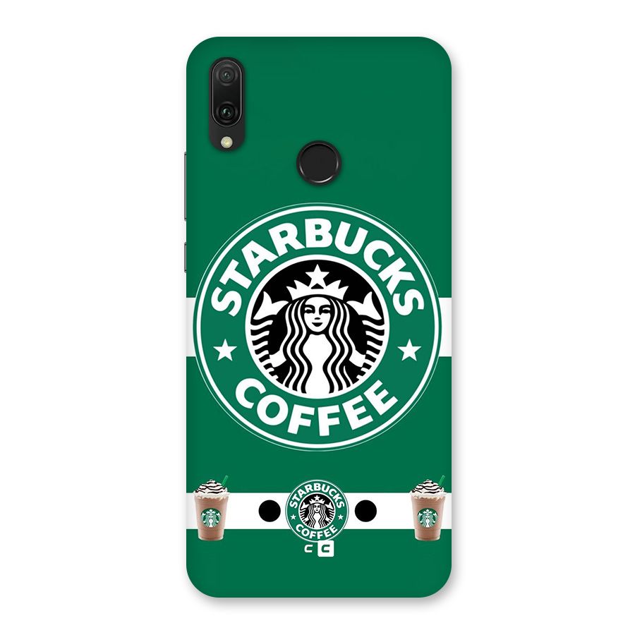 Ribbon StarBucks Back Case for Huawei Y9 (2019)