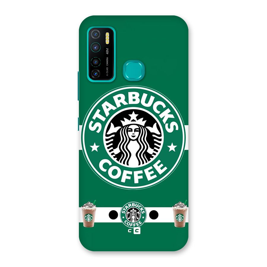 Ribbon StarBucks Back Case for Infinix Hot 9 Pro