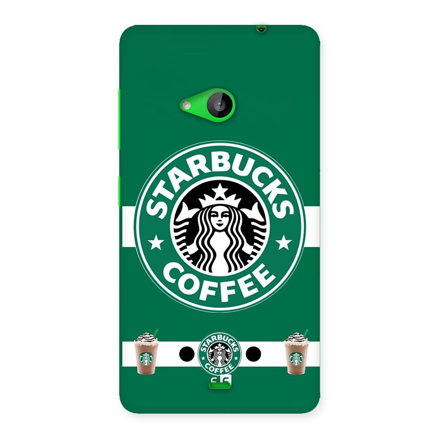 Ribbon StarBucks Back Case for Lumia 535