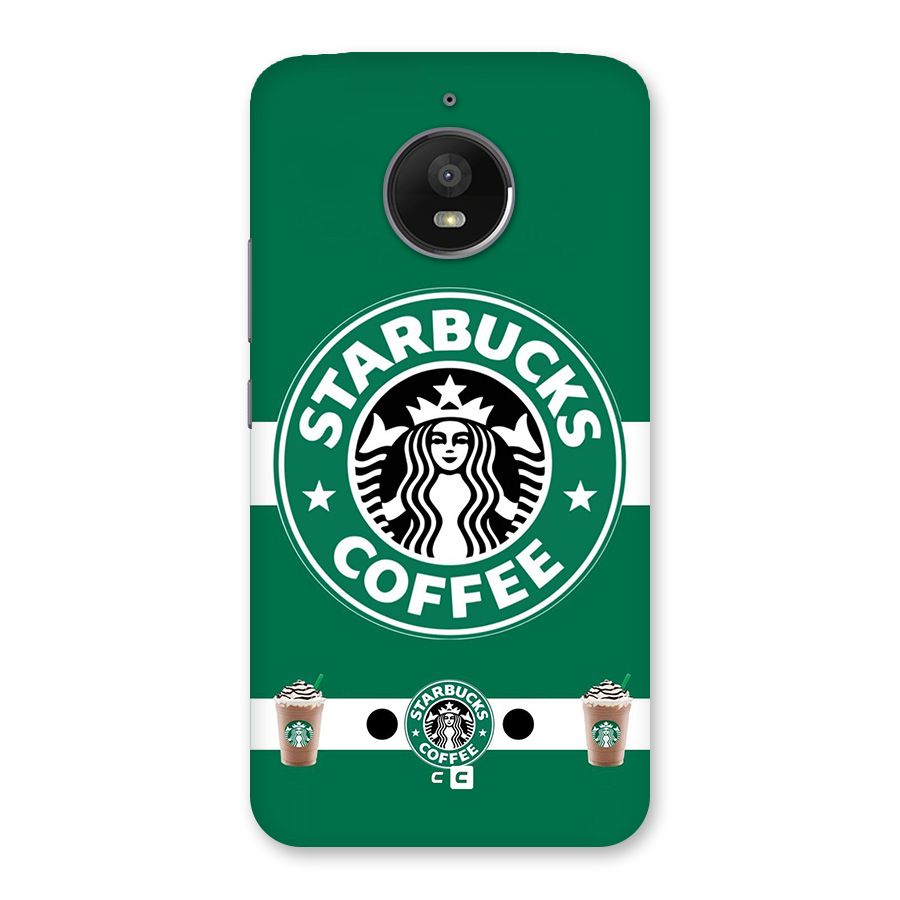 Ribbon StarBucks Back Case for Moto E4 Plus