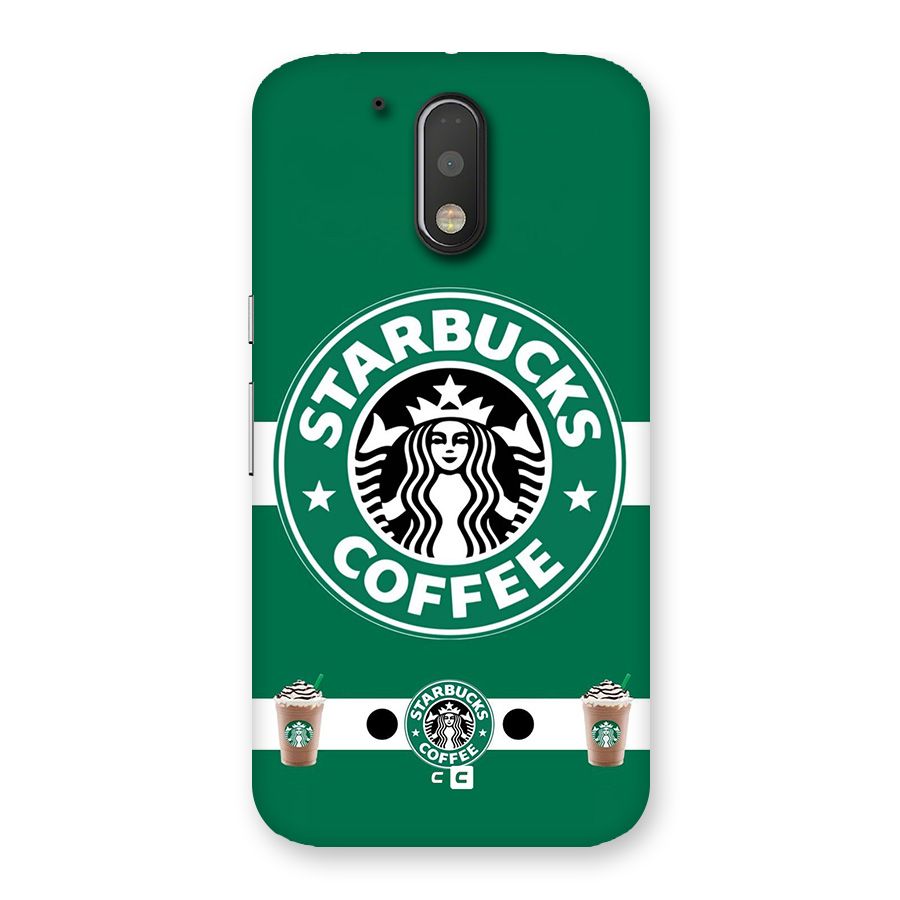 Ribbon StarBucks Back Case for Moto G4 Plus