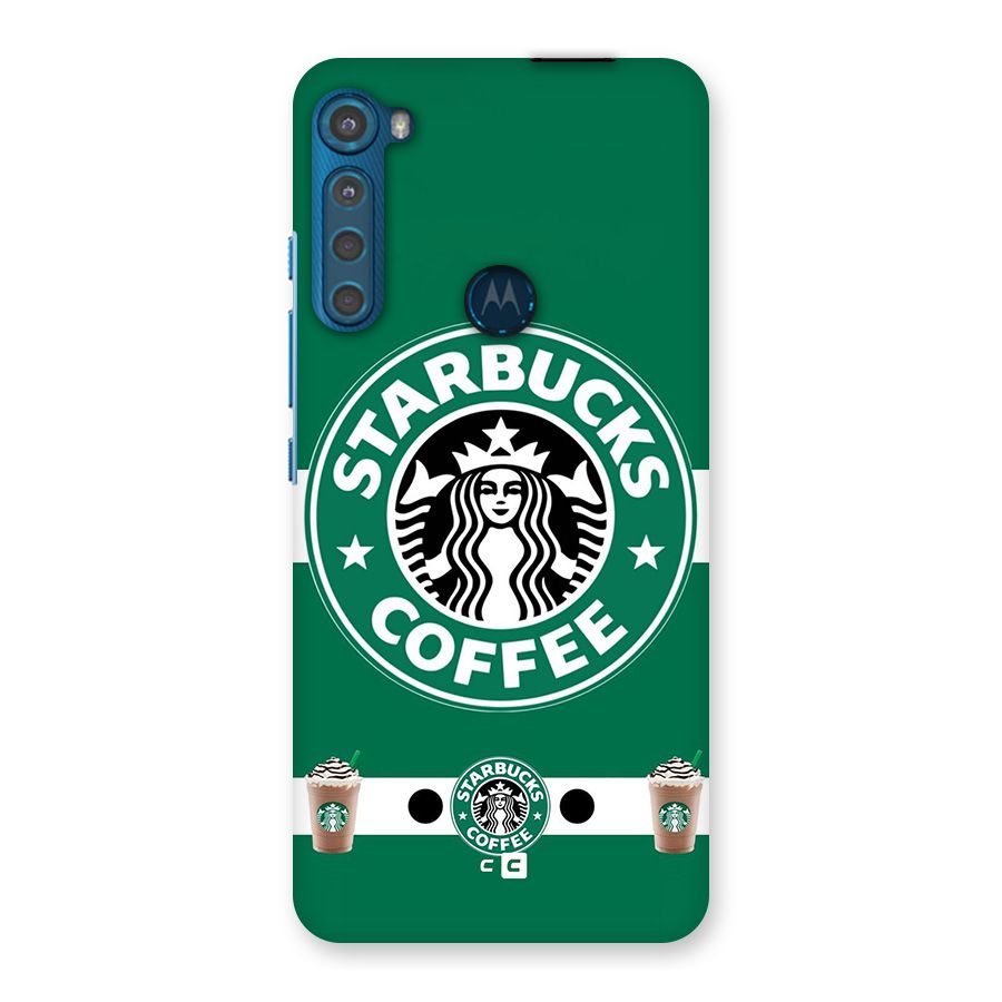 Ribbon StarBucks Back Case for Motorola One Fusion Plus