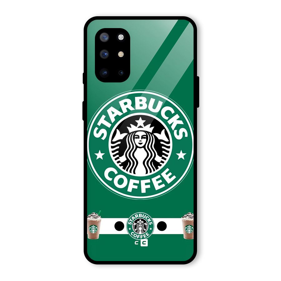 Ribbon StarBucks Glass Back Case for OnePlus 8T