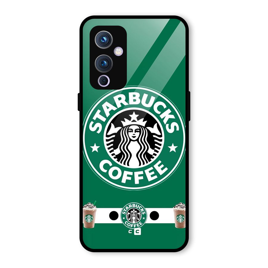 Ribbon StarBucks Glass Back Case for OnePlus 9