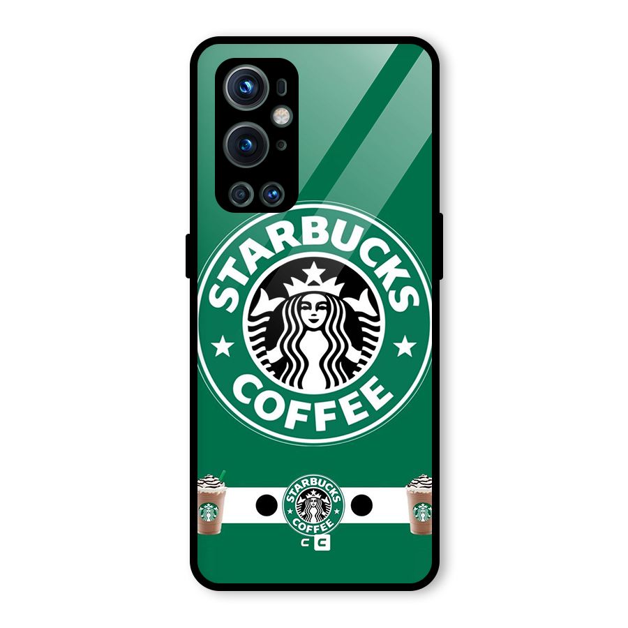 Ribbon StarBucks Glass Back Case for OnePlus 9 Pro