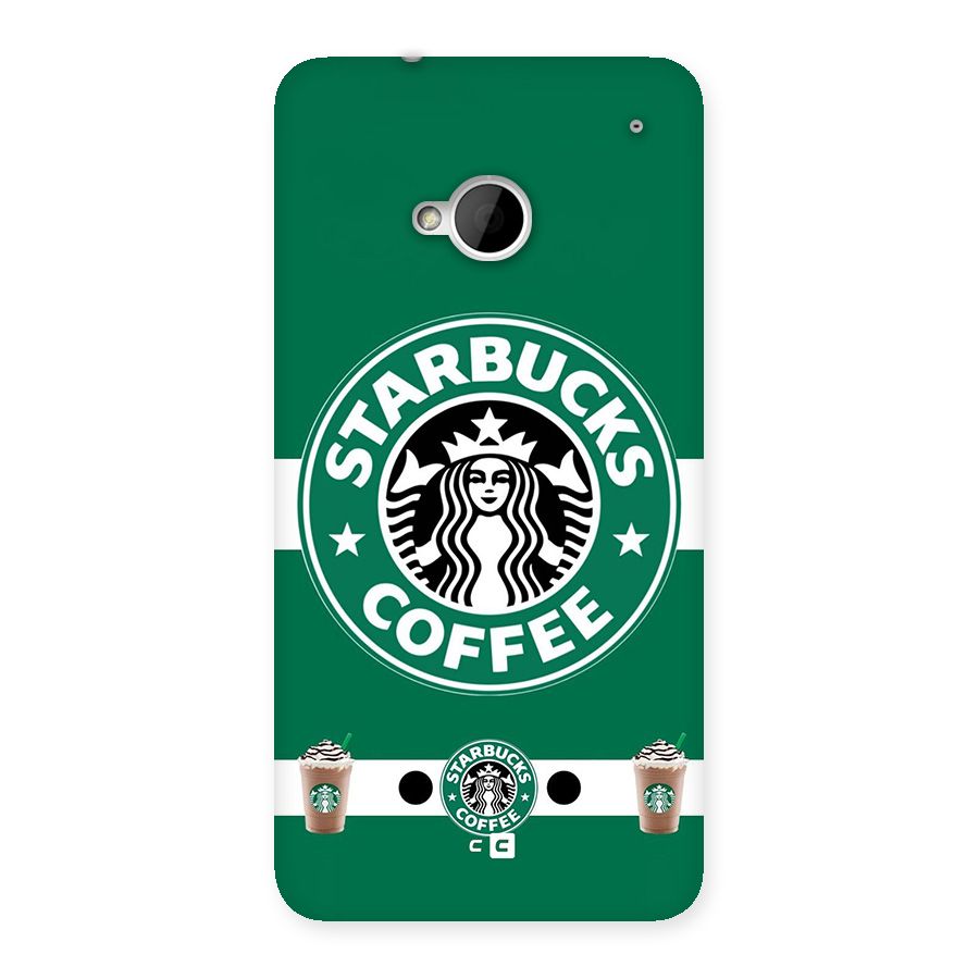 Ribbon StarBucks Back Case for One M7 (Single Sim)