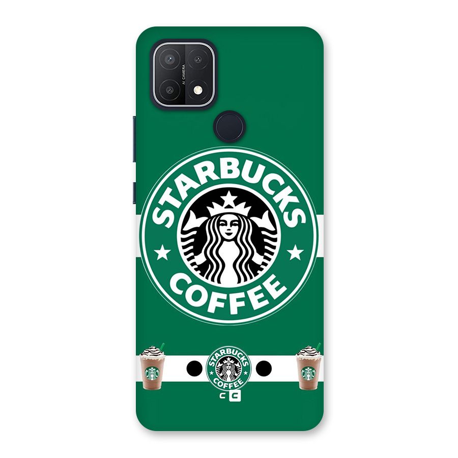 Ribbon StarBucks Back Case for Oppo A15s