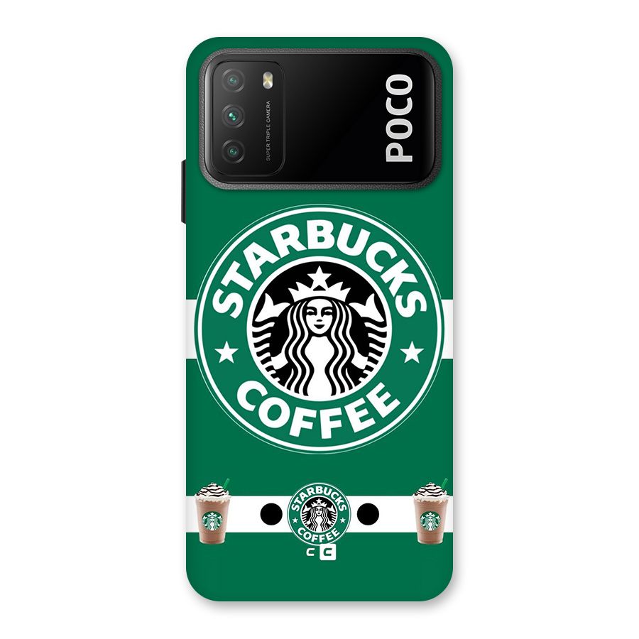 Ribbon StarBucks Back Case for Poco M3