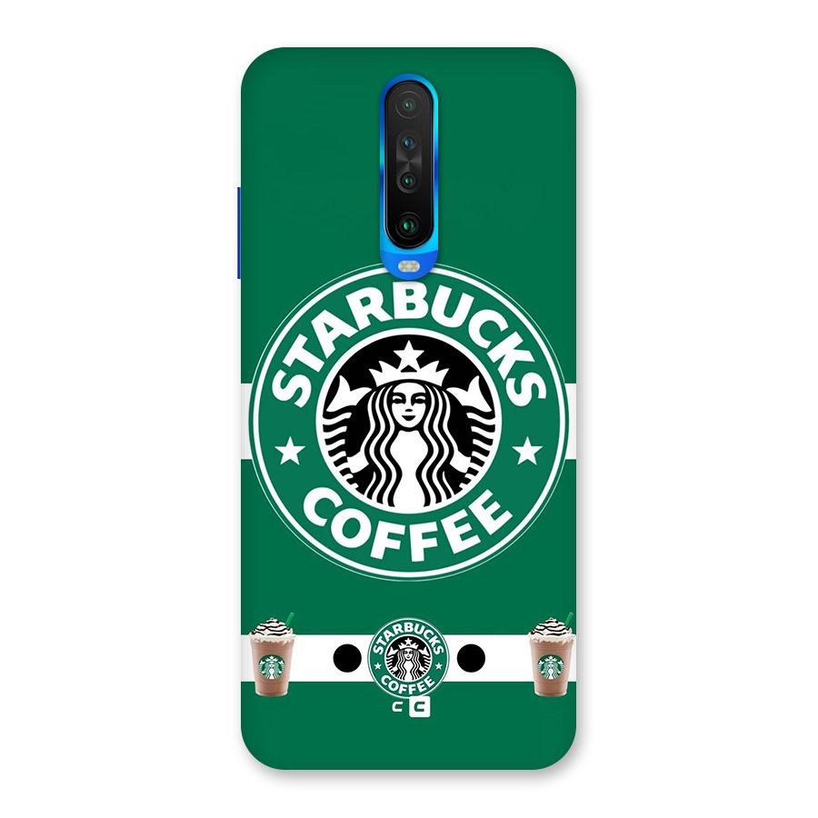 Ribbon StarBucks Back Case for Poco X2