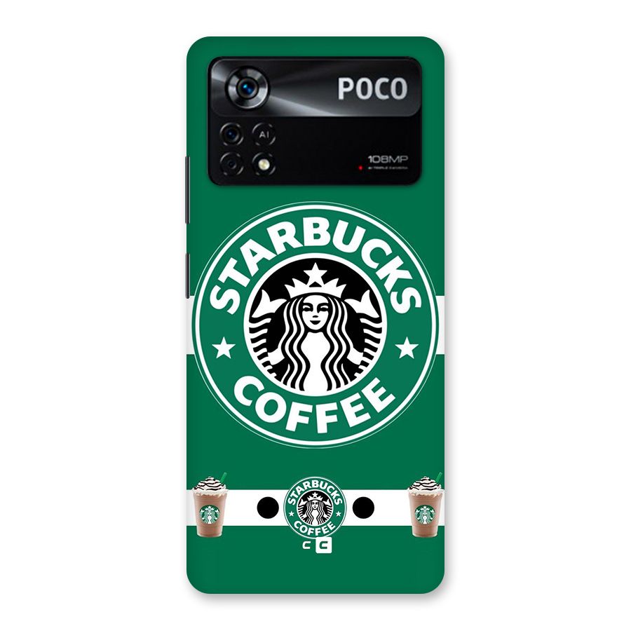 Ribbon StarBucks Back Case for Poco X4 Pro 5G