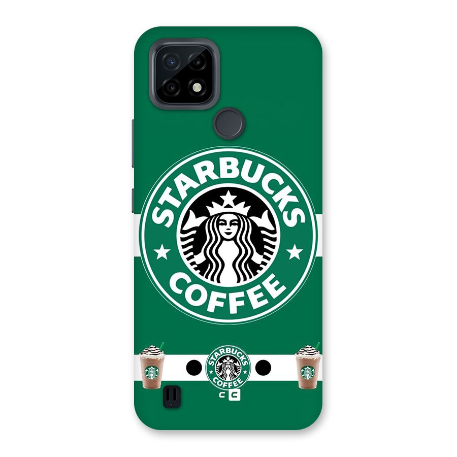 Ribbon StarBucks Back Case for Realme C21