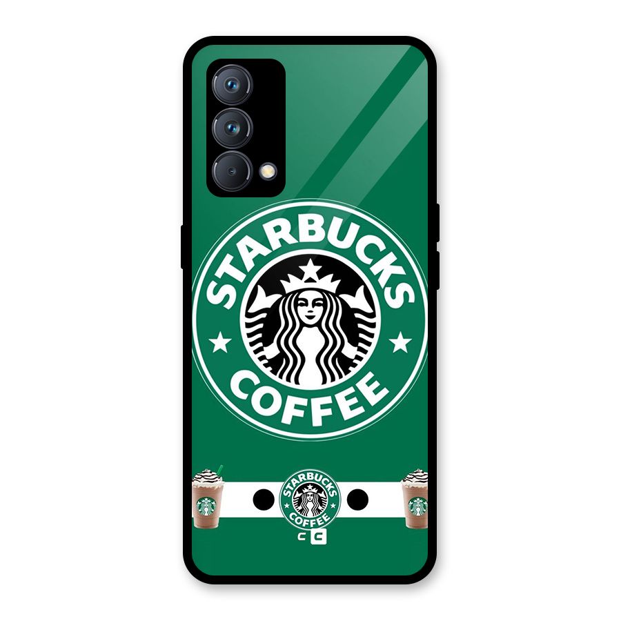 Ribbon StarBucks Glass Back Case for Realme GT Master Edition