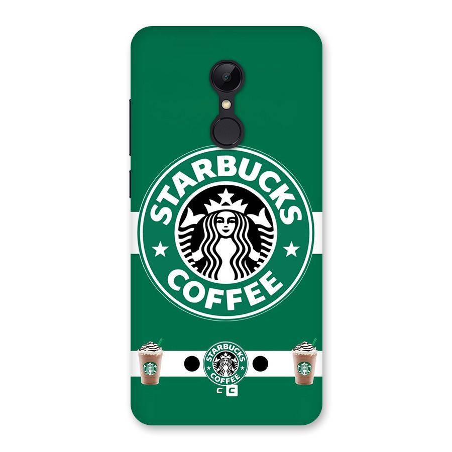 Ribbon StarBucks Back Case for Redmi 5