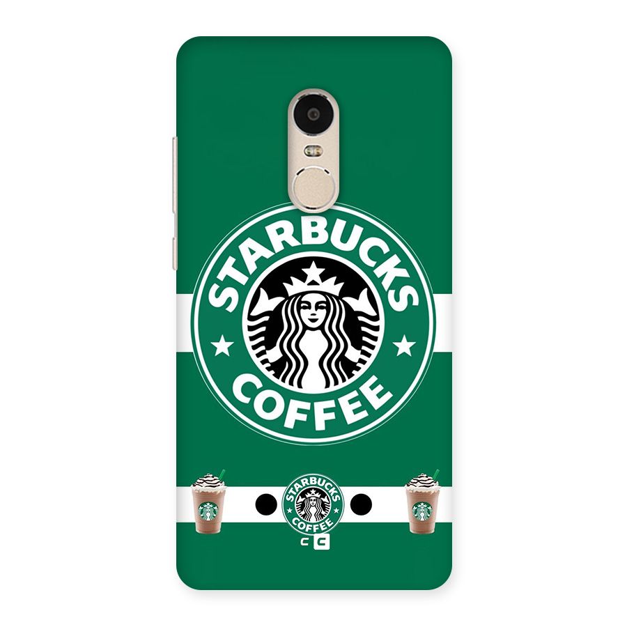 Ribbon StarBucks Back Case for Redmi Note 4