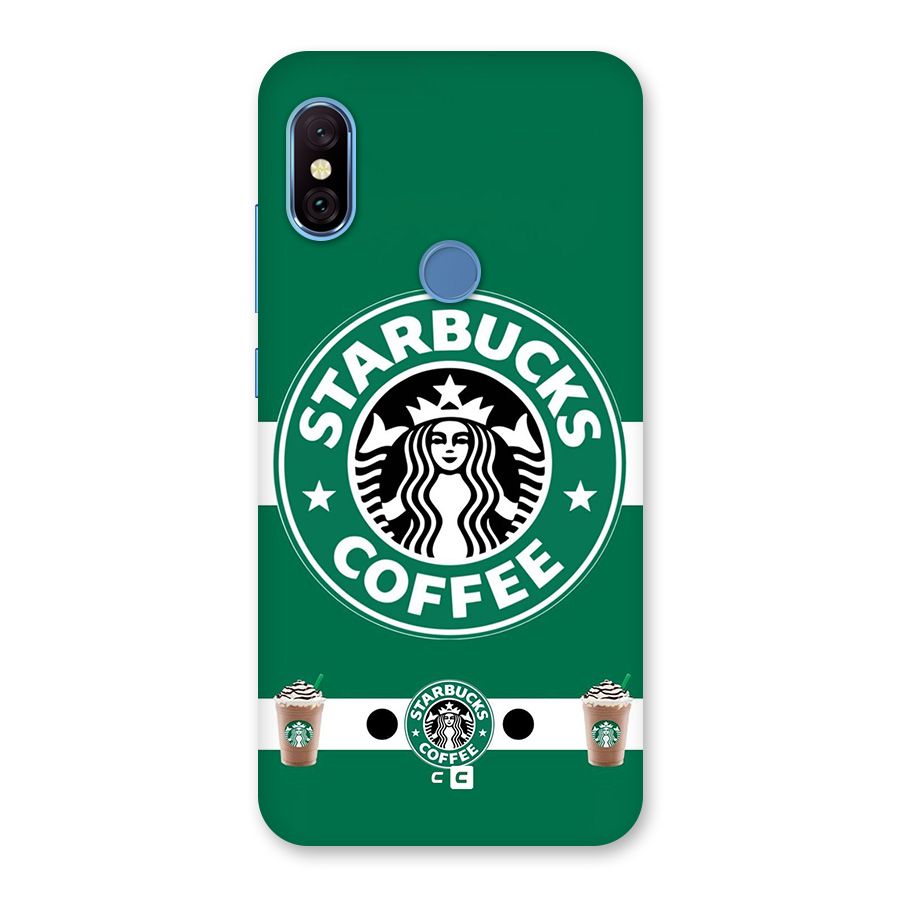 Ribbon StarBucks Back Case for Redmi Note 6 Pro