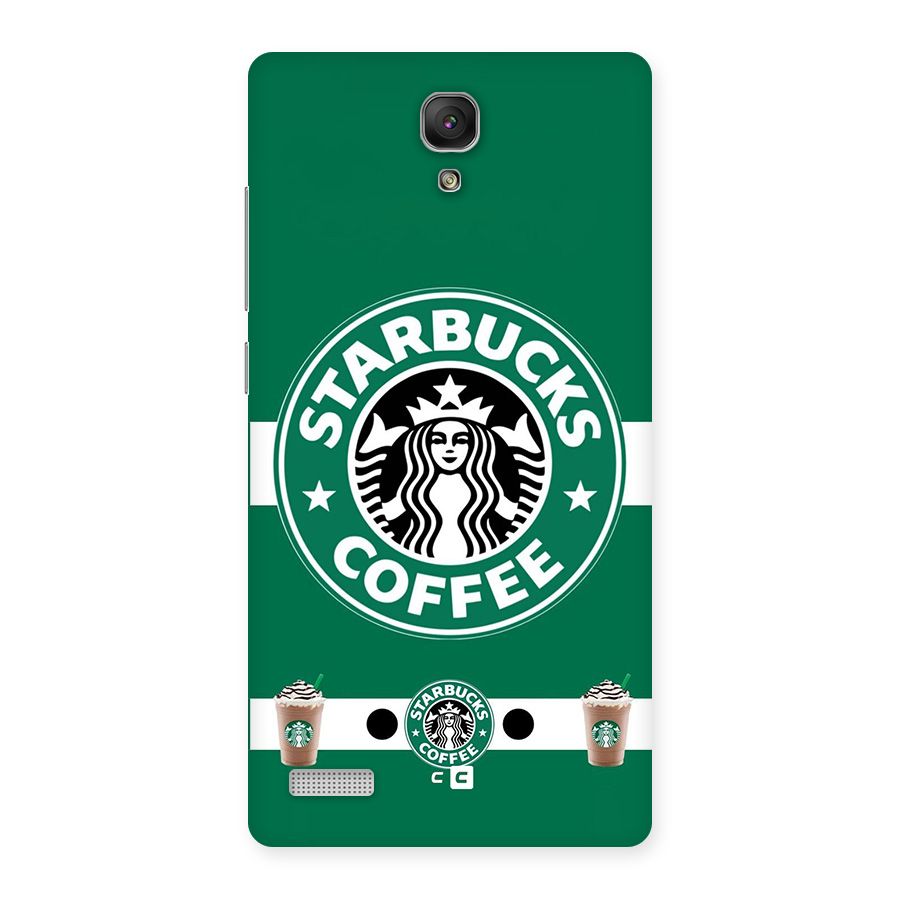 Ribbon StarBucks Back Case for Redmi Note Prime