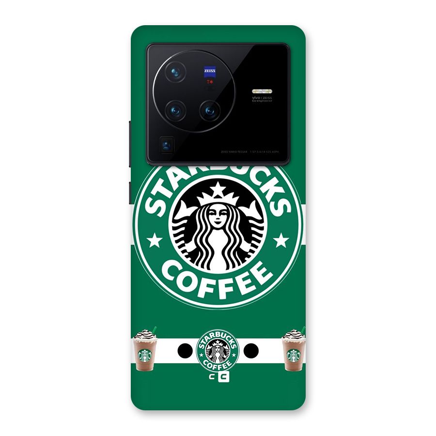 Ribbon StarBucks Back Case for Vivo X80 Pro