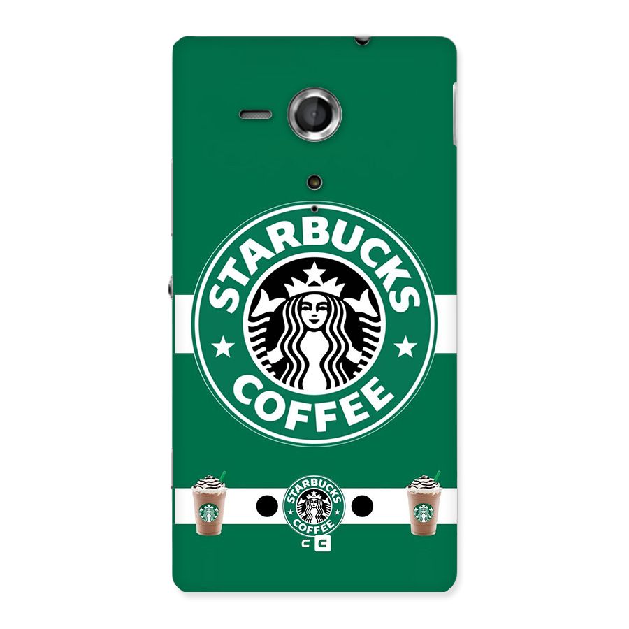 Ribbon StarBucks Back Case for Xperia Sp
