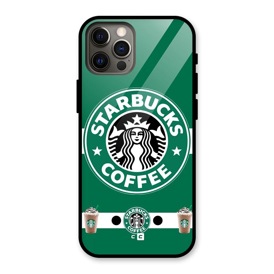 Ribbon StarBucks Glass Back Case for iPhone 12 Pro