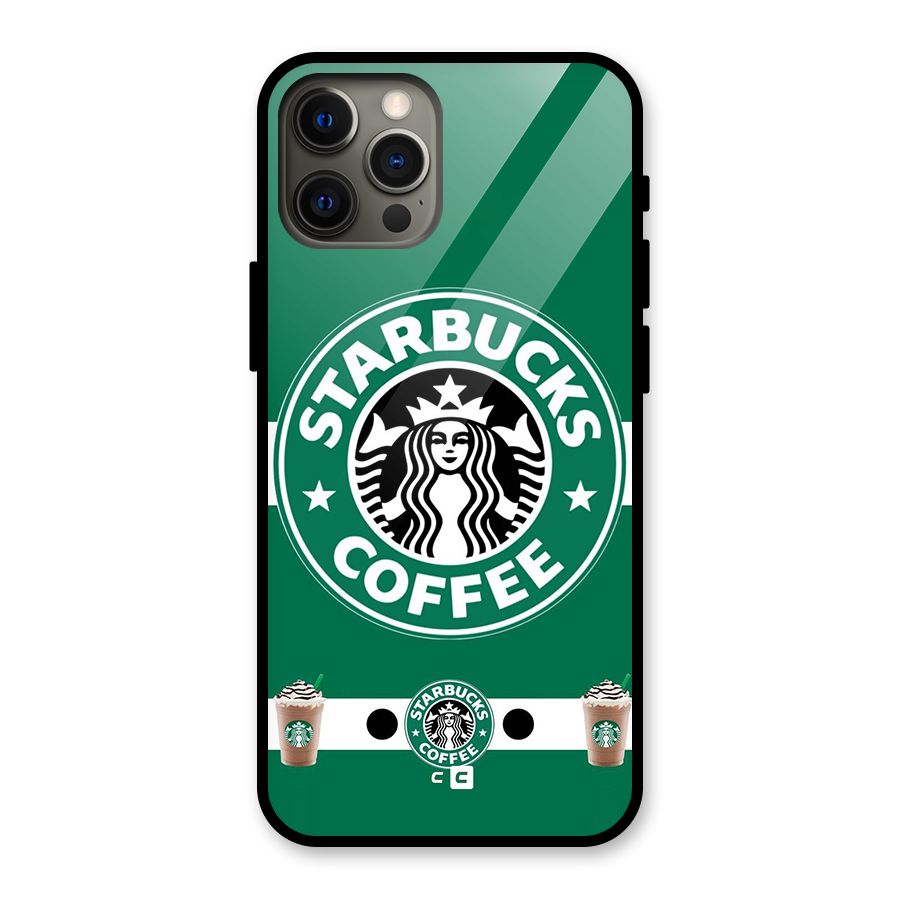 Ribbon StarBucks Glass Back Case for iPhone 12 Pro Max