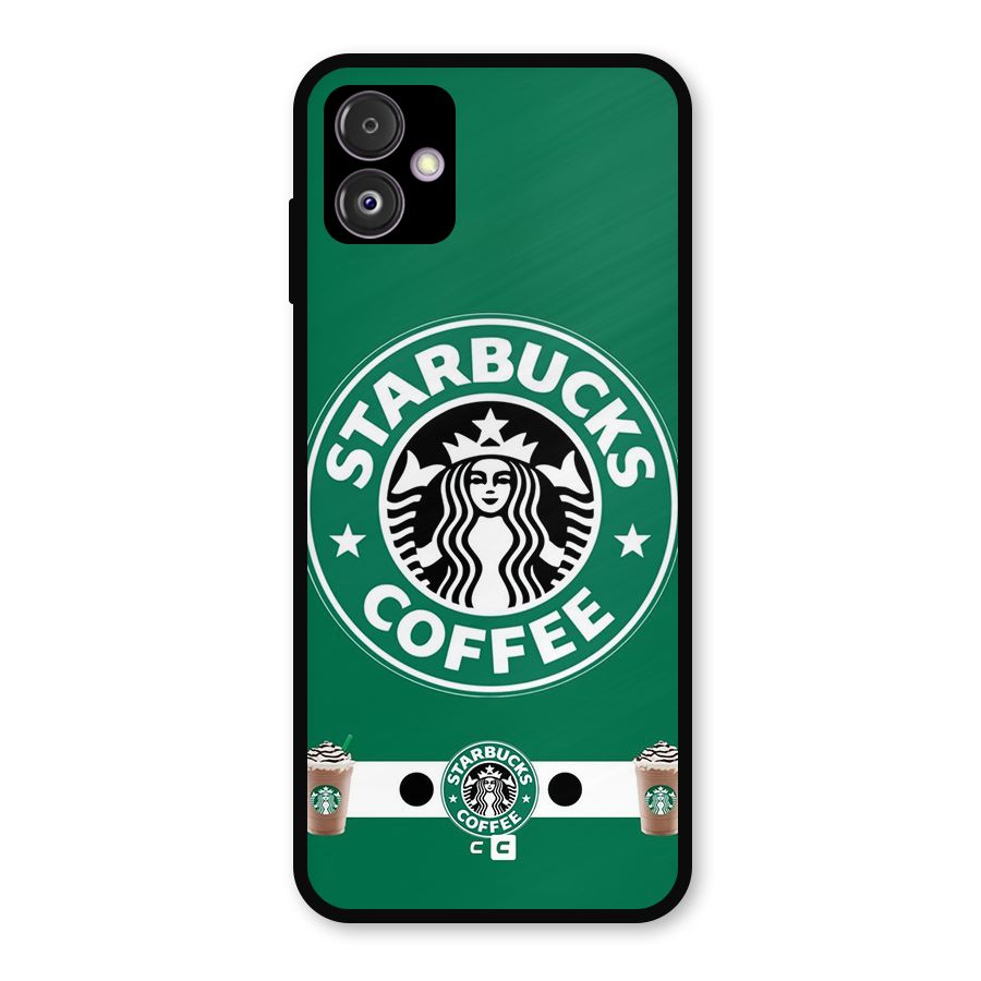 Ribbon StarBucks Metal Back Case for Galaxy F14