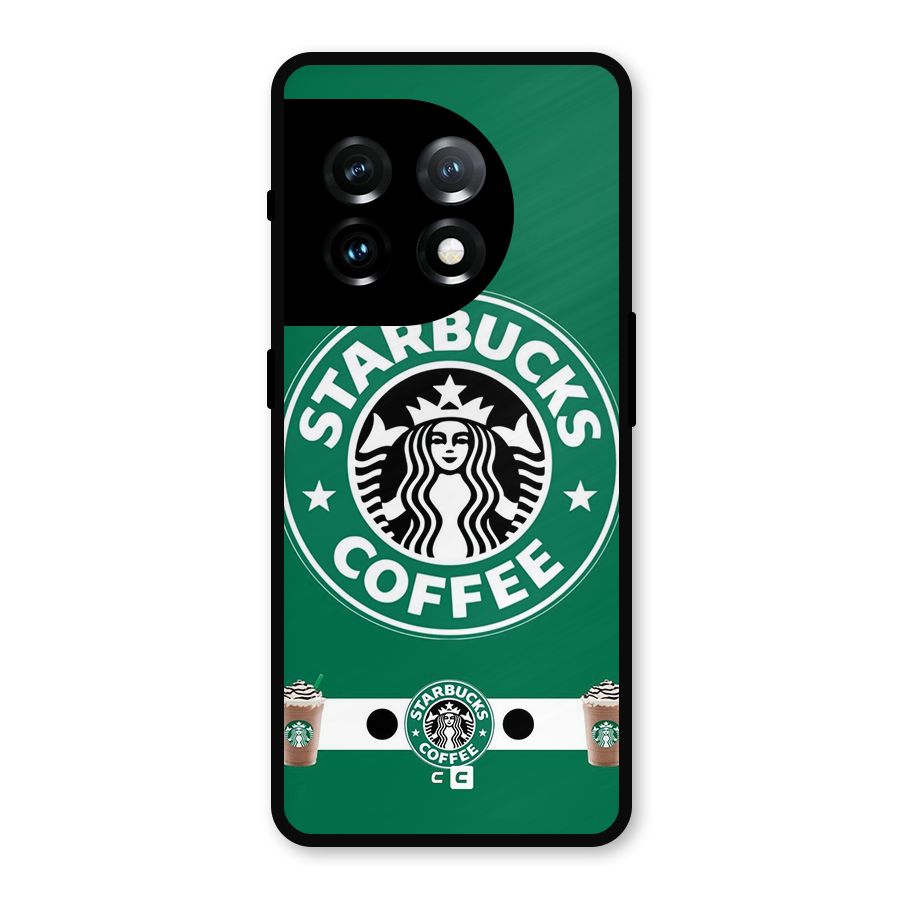 Ribbon StarBucks Metal Back Case for OnePlus 11