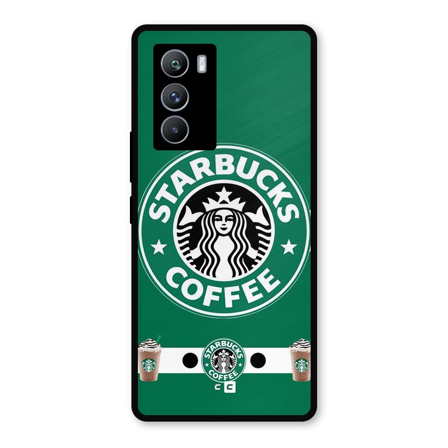 Ribbon StarBucks Metal Back Case for iQOO 9 SE