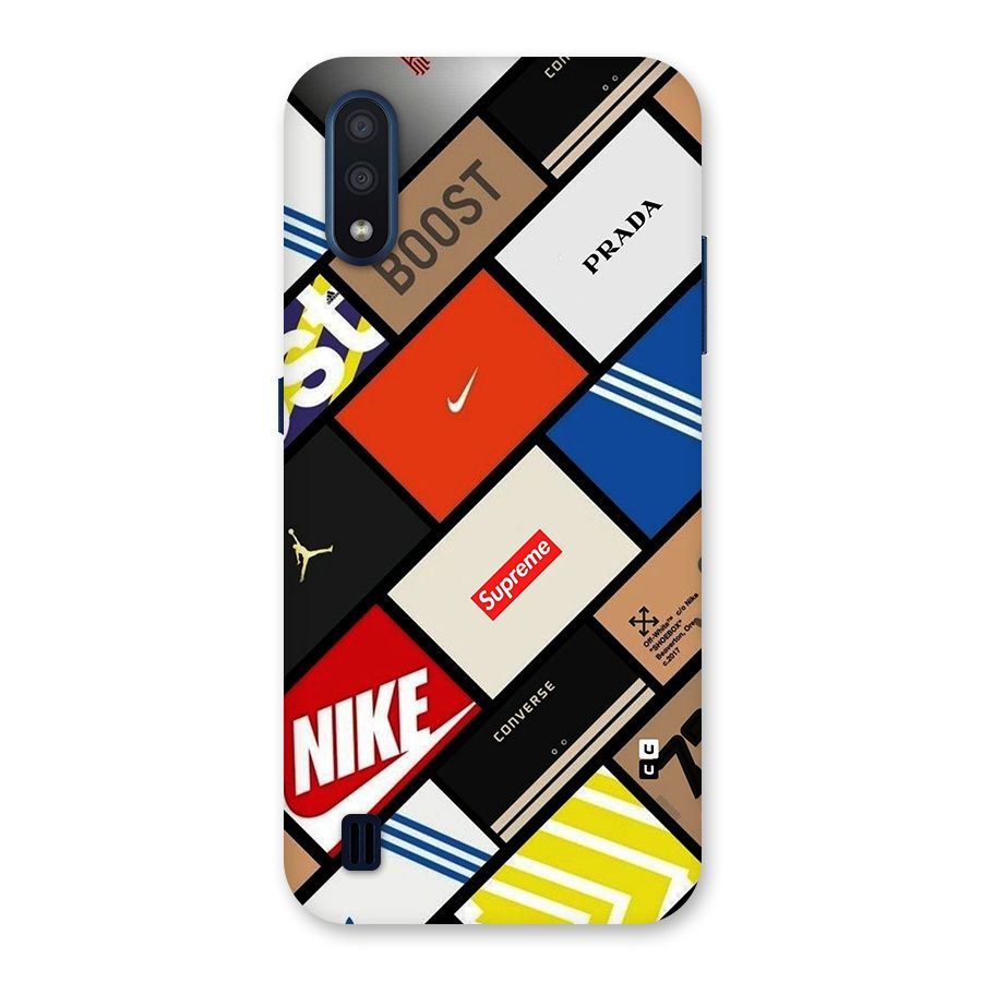 Rich Boxes Back Case for Galaxy M01