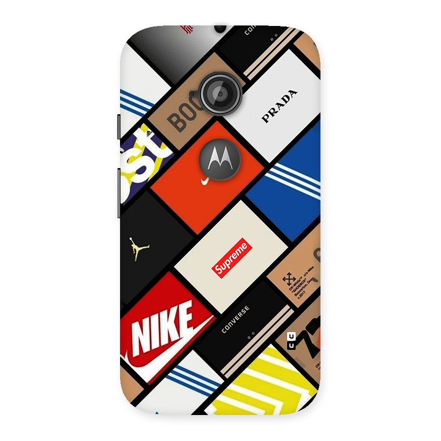 Rich Boxes Back Case for Moto E 2nd Gen