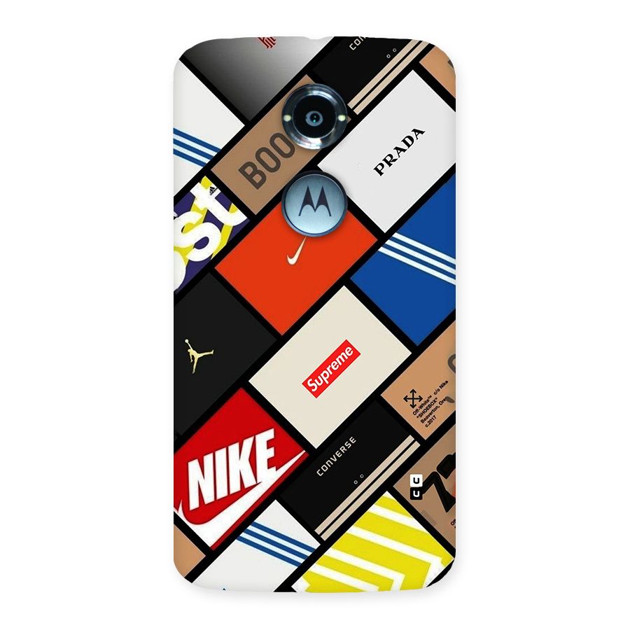 Rich Boxes Back Case for Moto X2