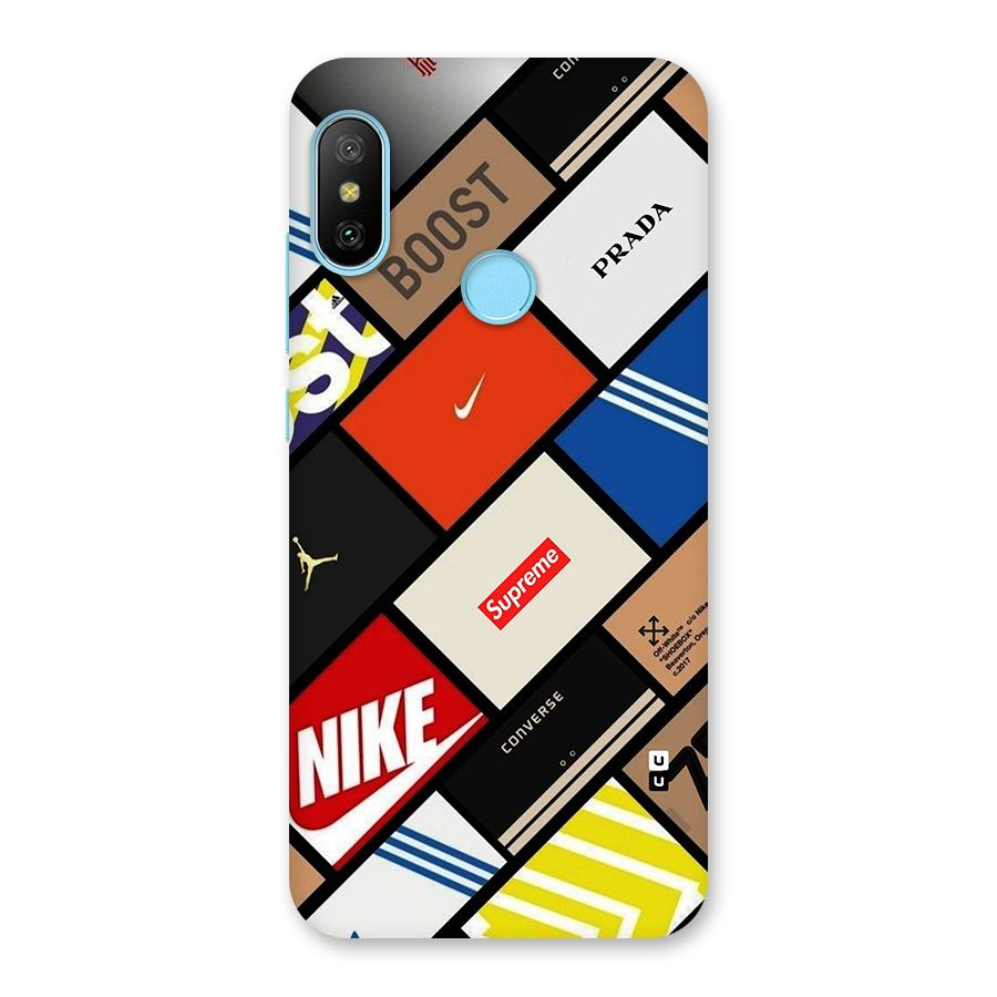 Rich Boxes Back Case for Redmi 6 Pro