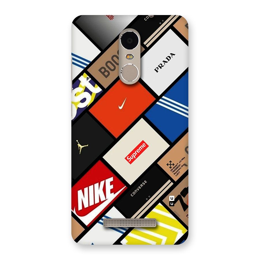 Rich Boxes Back Case for Redmi Note 3