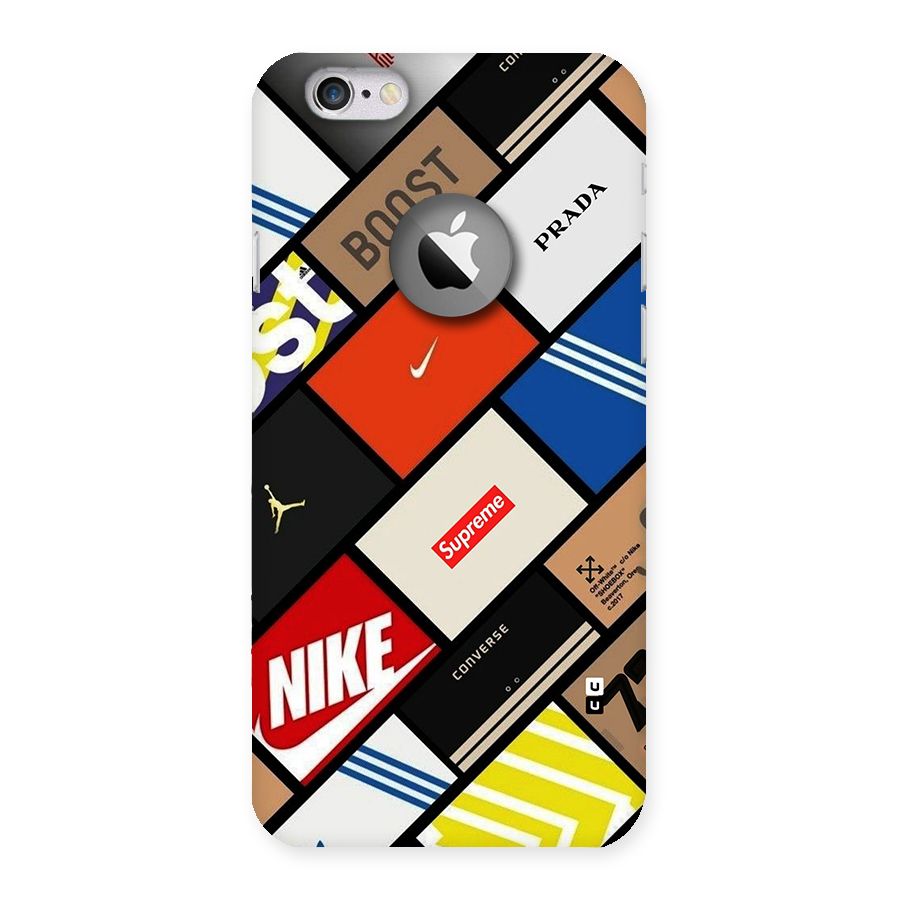 Rich Boxes Back Case for iPhone 6 Logo Cut