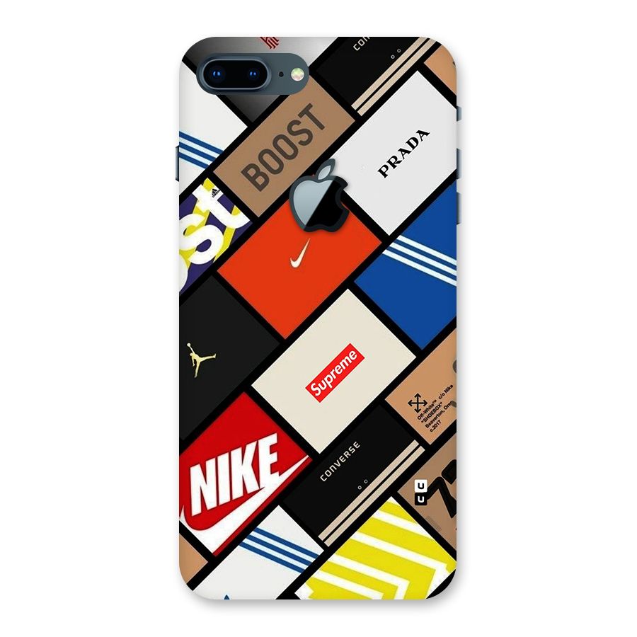 Rich Boxes Back Case for iPhone 7 Plus Apple Cut