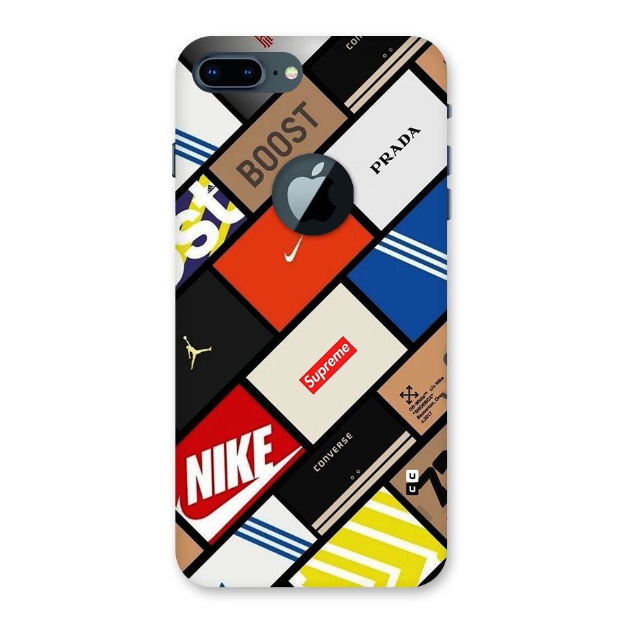 Rich Boxes Back Case for iPhone 7 Plus Logo Cut