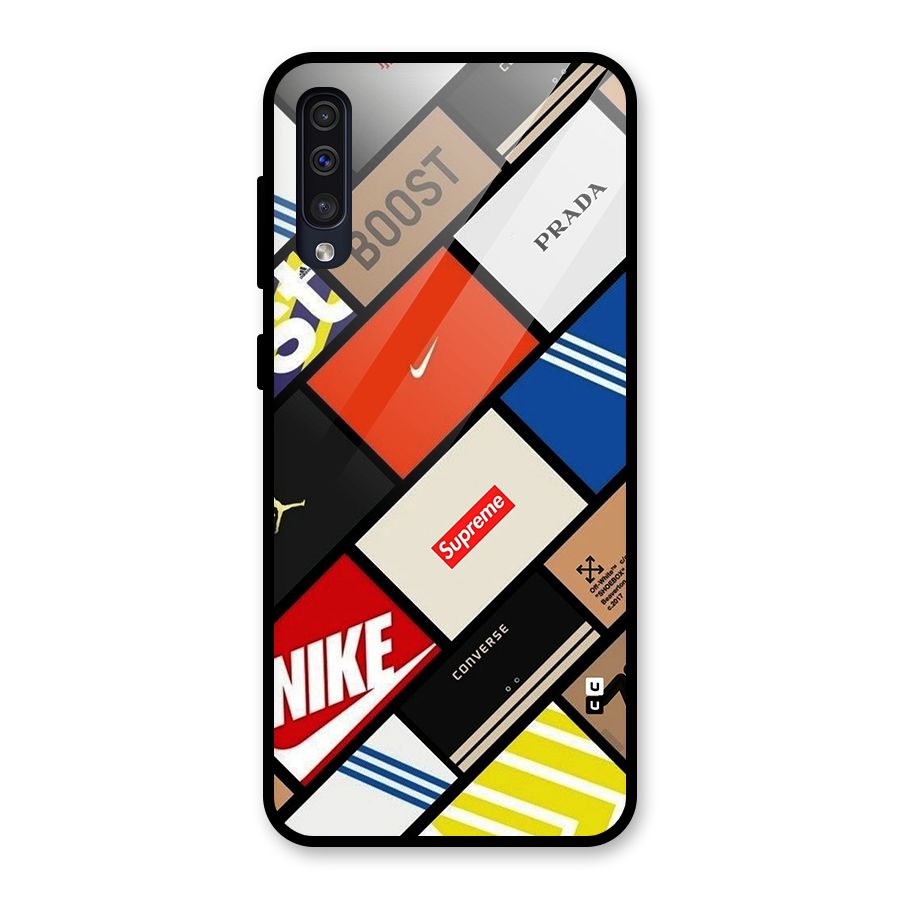 Rich Boxes Glass Back Case for Galaxy A30s