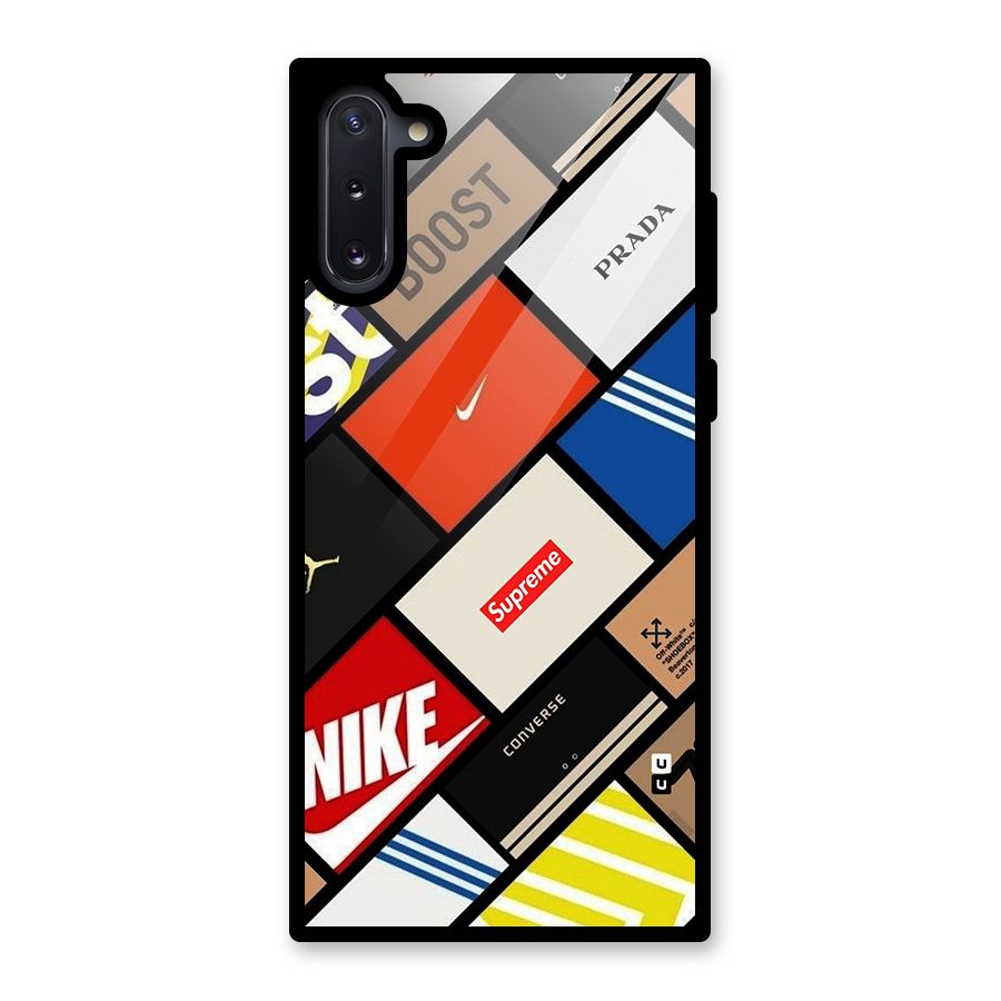 Rich Boxes Glass Back Case for Galaxy Note 10