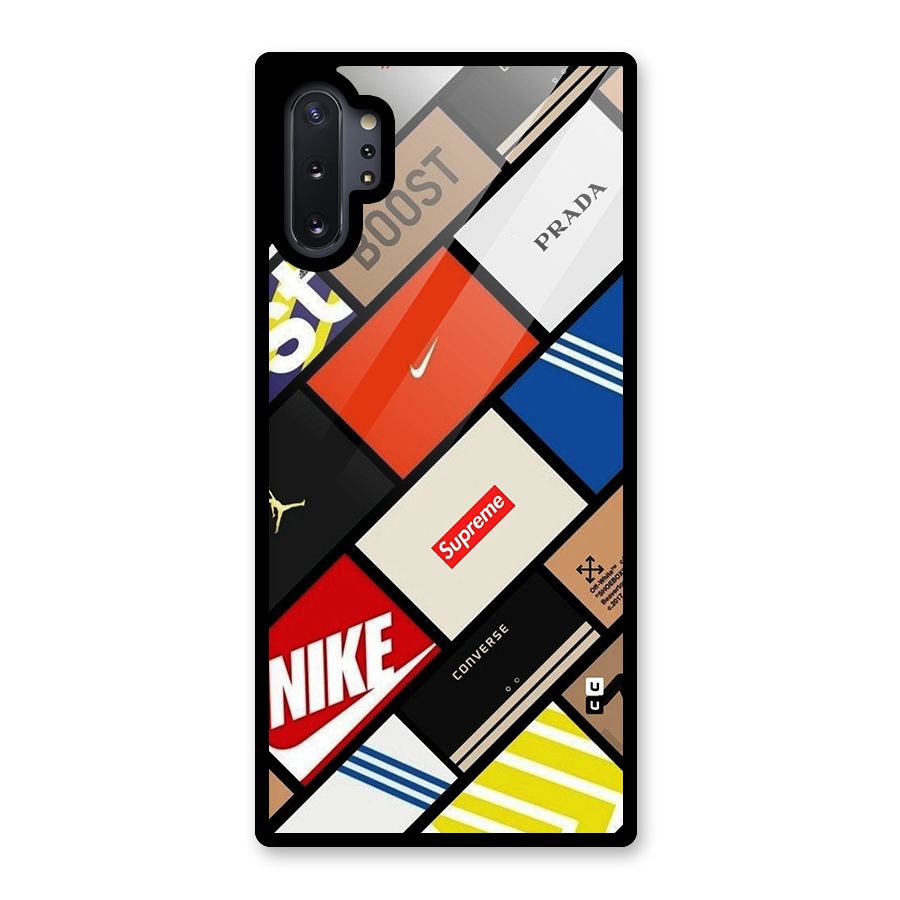Rich Boxes Glass Back Case for Galaxy Note 10 Plus