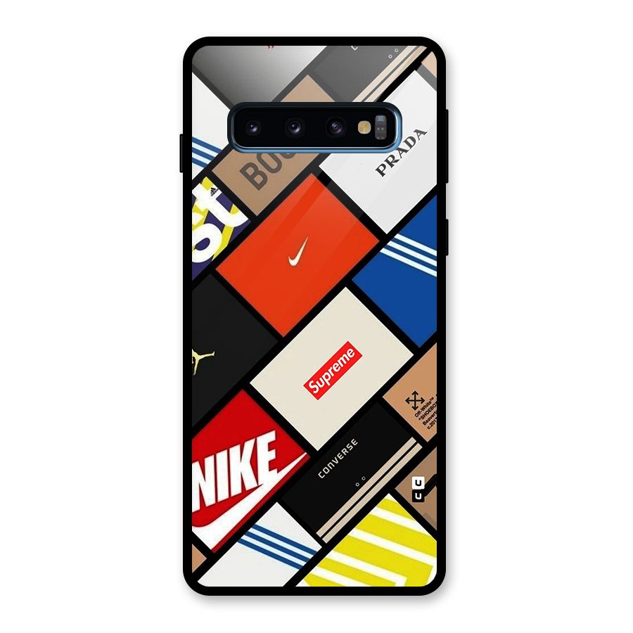 Rich Boxes Glass Back Case for Galaxy S10