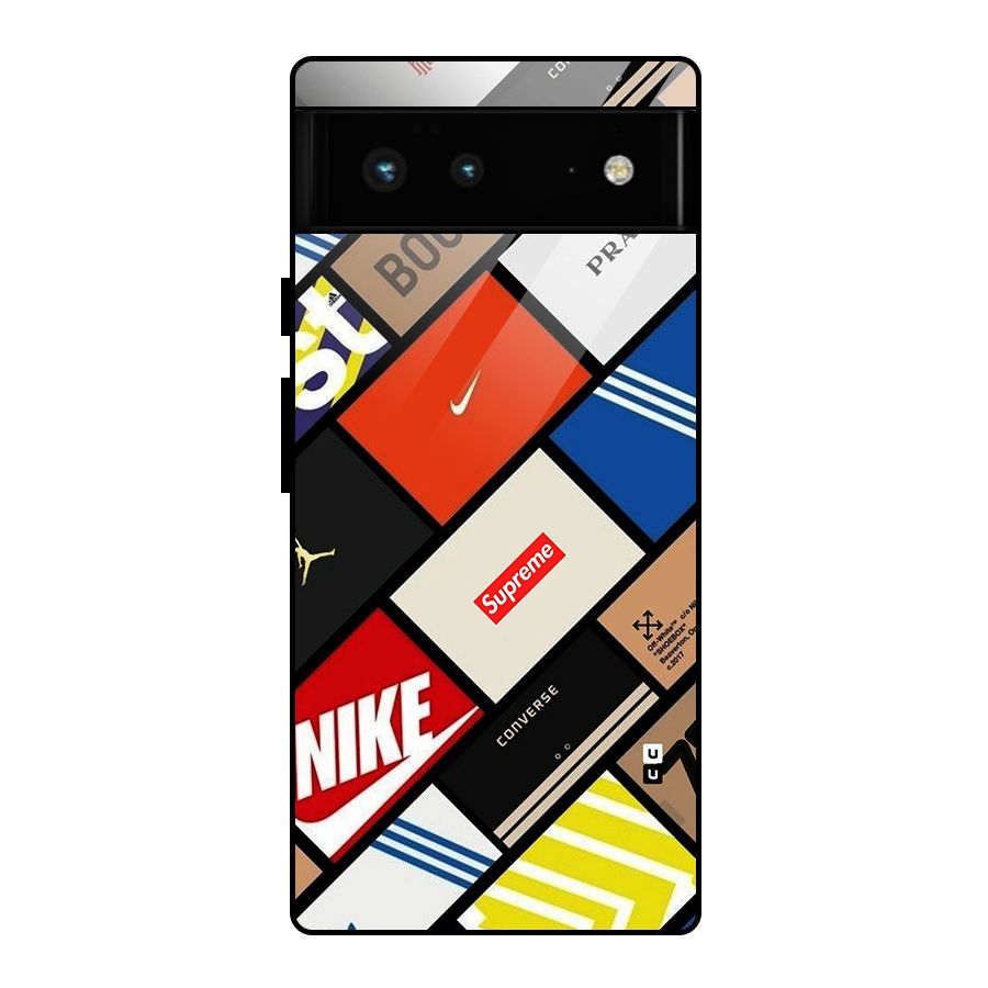 Rich Boxes Glass Back Case for Google Pixel 6