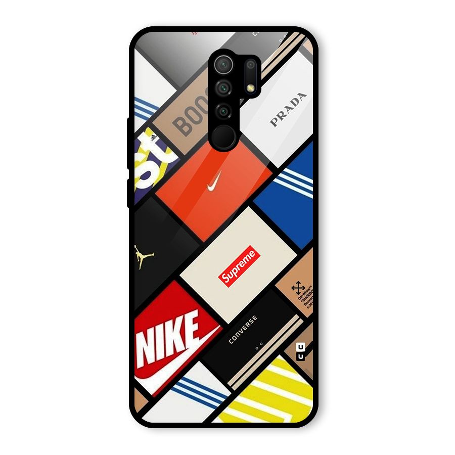Rich Boxes Glass Back Case for Poco M2