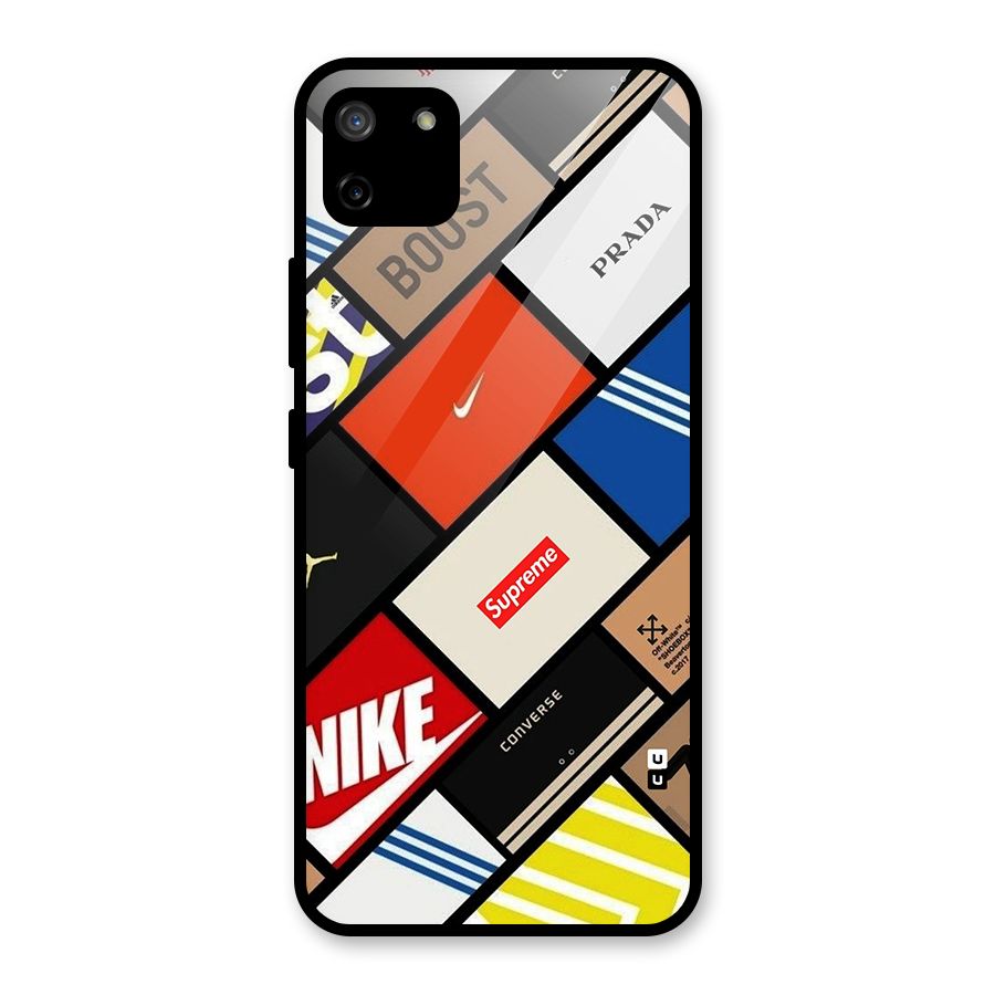 Rich Boxes Glass Back Case for Realme C11